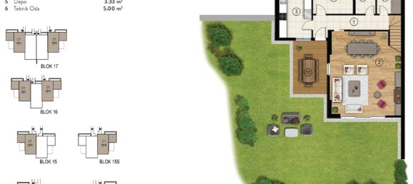 4 rooms Villa in Beykoz, Turkey No. 32396 5