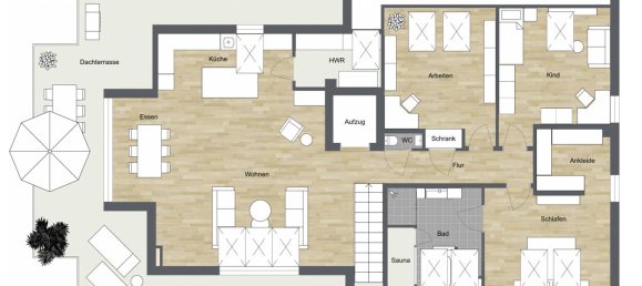 Ático de 3 dormitorios en Bielefeld, Germany No. 315022 21