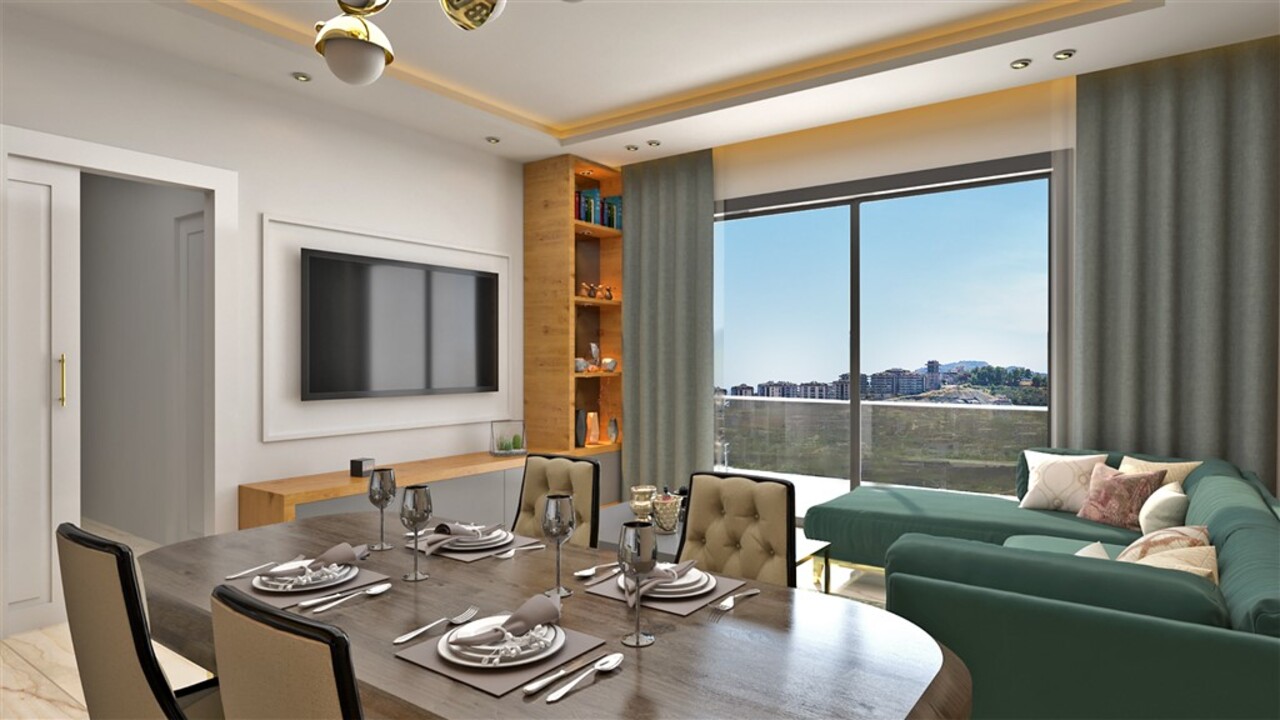 شقة 2+1 في Sapphire Residence, Oba, Turkey رقم 34917