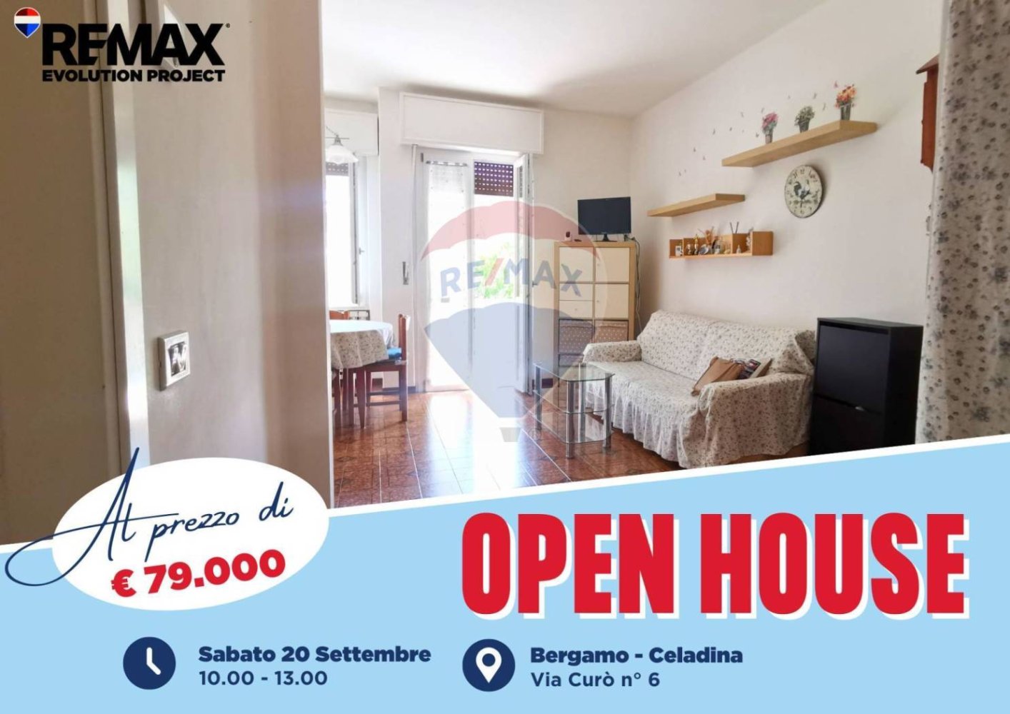 1 bedroom Apartment in Bergamo, Italy No. 344028