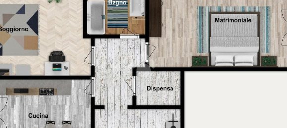 1 Schlafzimmer Wohnung in Genoa, Italy, Nr. 371428 17