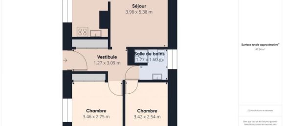 3 غرف نوم منزل في Villards-d'Heria, France رقم 360388 18