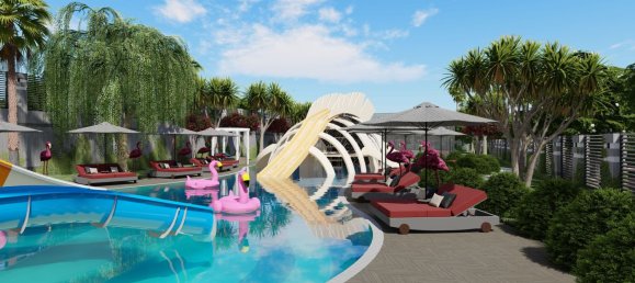 Wohnung 2+1 in Exodus Palace Residence, Alanya, Turkey, Nr. 36486 2