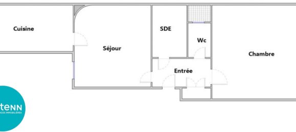 1 Schlafzimmer Wohnung in Nancy, France, Nr. 39933 3