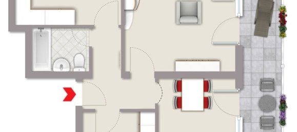 Apartamento de 3 divisões em Darmstadt-Dieburg, Germany N.º 311554 5