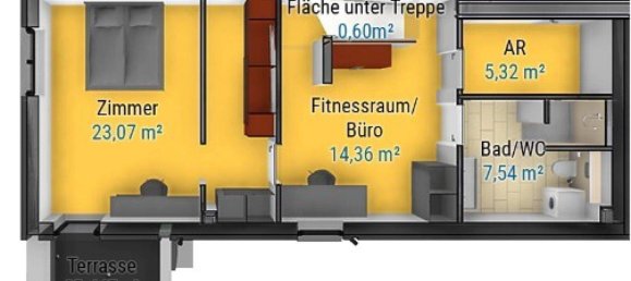 3 rooms Duplex in Eichenberg, Austria No. 146262 23