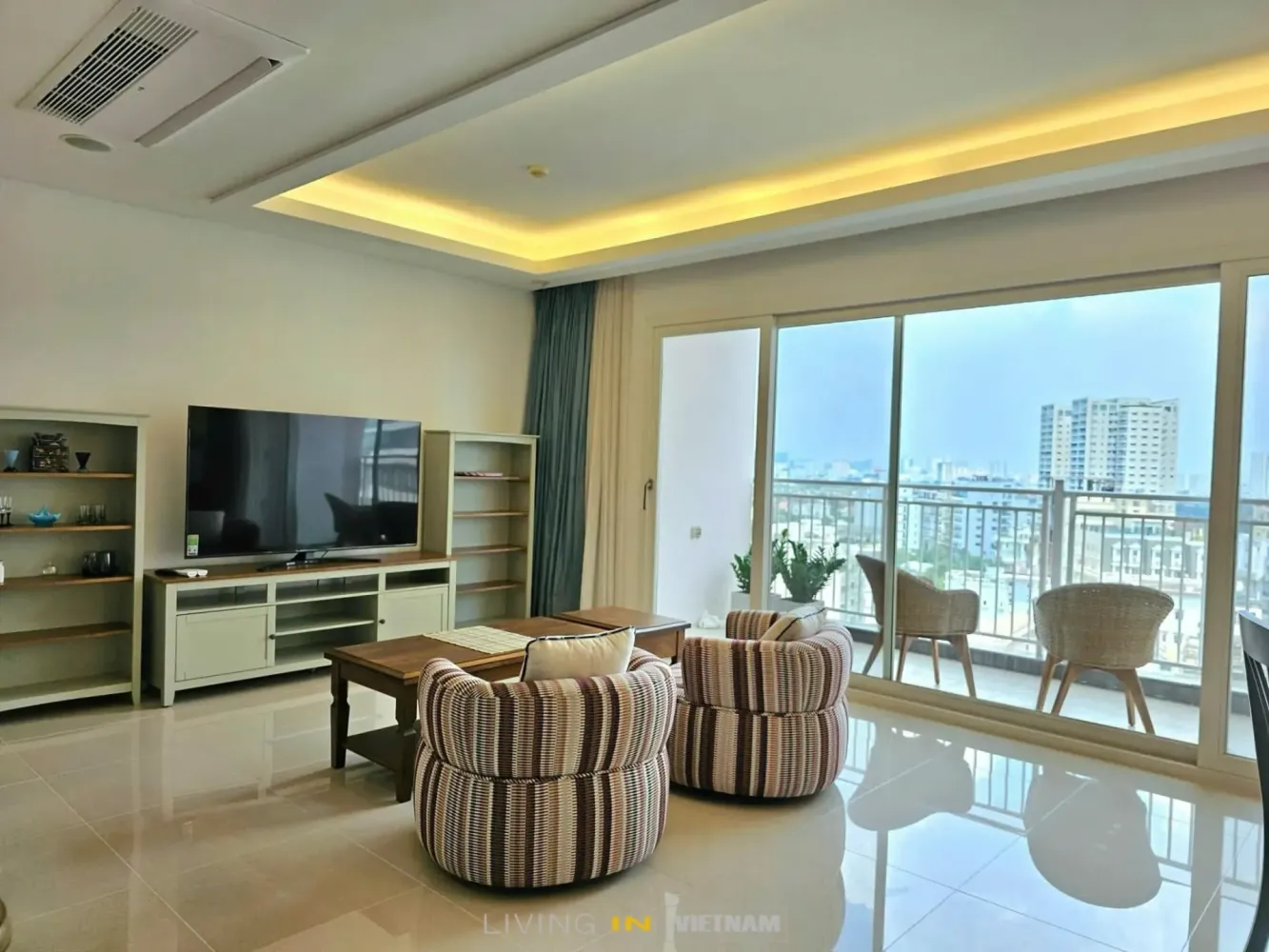 3 dormitorios apartamento en alquiler en Thu Duc, Ho Chi Minh, Vietnam № 74624