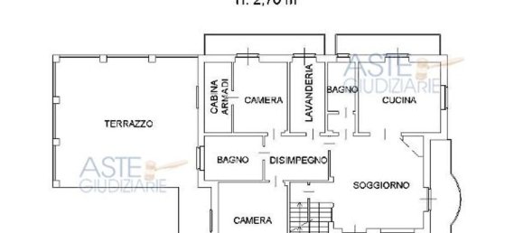 Квартира с 7 комнатами в Манго, Италия № 47470 16