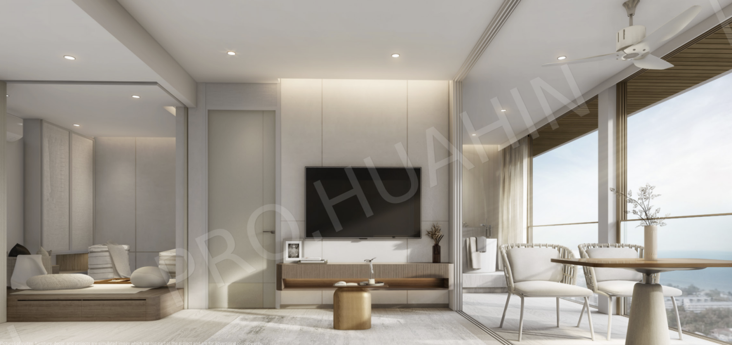 2 chambres appartement à vendre à Hua Hin, Prachuap Khiri Khan, Western Thailand, Thailand № 165841