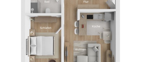 2-Zimmer Wohnung in Erlangen, Germany, Nr. 360358 5