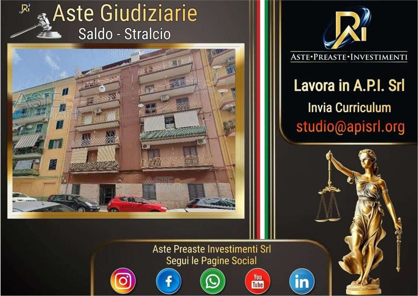 4 rooms Apartment in Taranto, Italy No. 276124