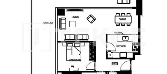 2 غرف نوم شقة في دائرة قرية جميرا, UAE رقم 64795 5