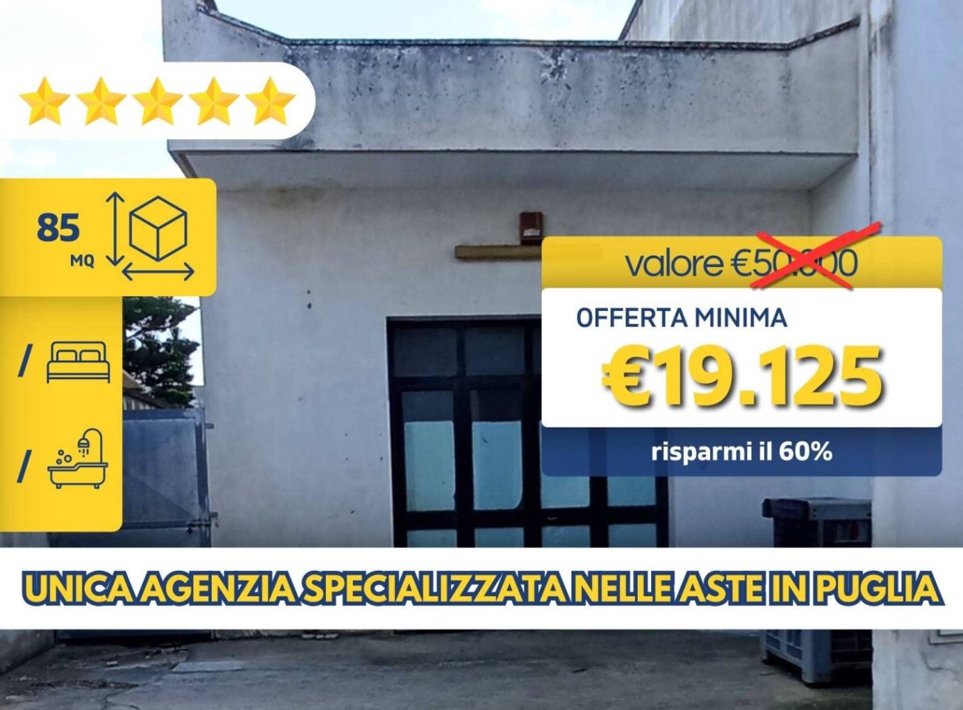 2 rooms Commercial property in Melendugno, Italy No. 12661