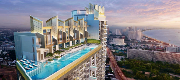 2غرفة شقة في Pattaya, Thailand رقم 63197 14