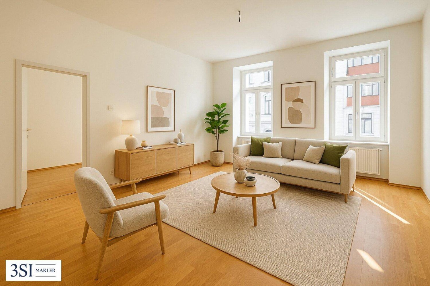 Apartamento de 2 habitaciónes en Favoriten, Austria No. 7092