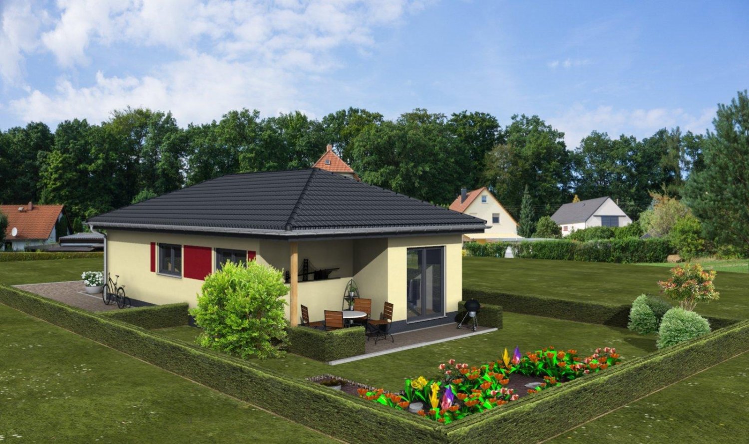 2 Schlafzimmer Bungalow in Wittenberg, Germany, Nr. 128627