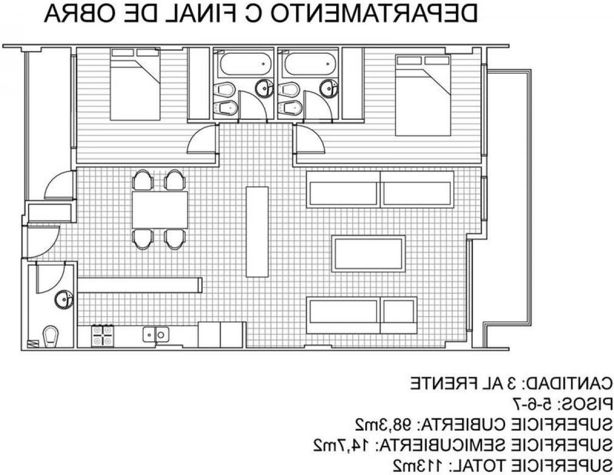  مكتب في Vicente Lopez, Argentina 113متر مربع رقم 22174