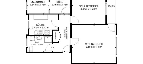 Apartamento de 2 dormitorios en Rottweil, Germany No. 317362 15