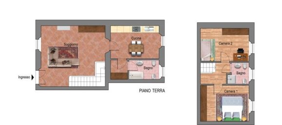 2 Schlafzimmer Wohnung in Cassinetta di Lugagnano, Italy, Nr. 186381 20