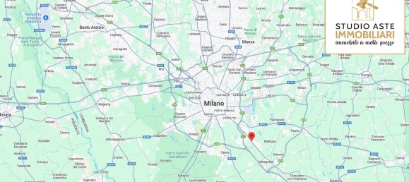 2 rooms Apartment in San Giuliano Milanese, Italy No. 5821 2