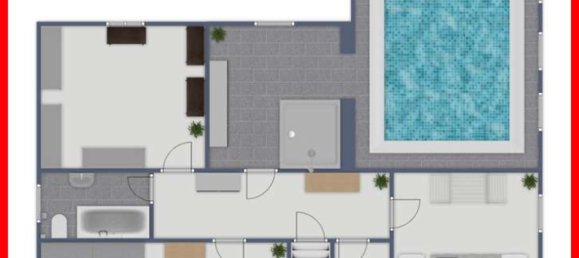 3 غرف نوم بنغالو في Heinsberg, Germany رقم 128570 39