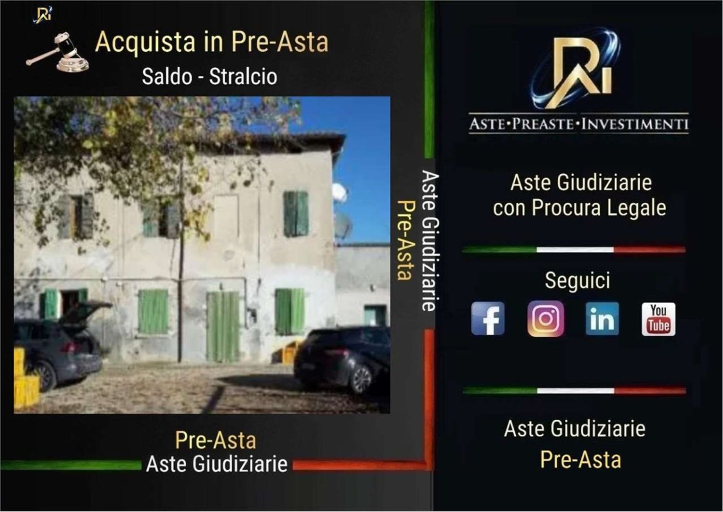 Дом с 9 комнатами в Форли, Италия № 14444