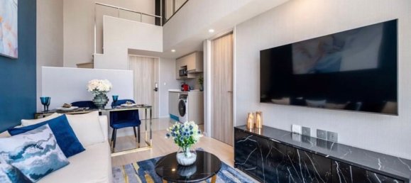 Дуплекс с 1 спальней в Knightsbridge Prime Sathorn, Бангкок, Таиланд № 30633 6