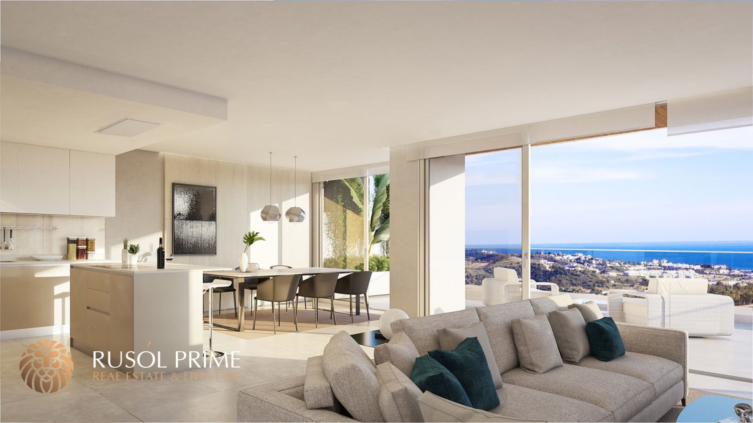 2 bedrooms Penthouse in Mijas, Spain No. 1387