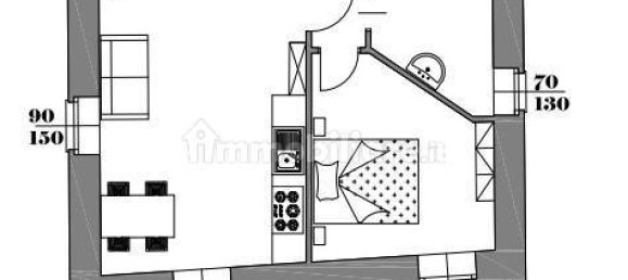 1 bedroom Apartment in Montorfano, Italy No. 302288 2