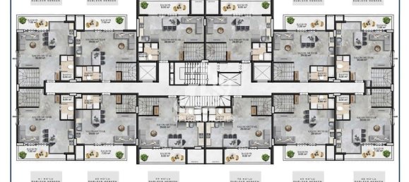Apartment 1+1 in Gazipasa, Turkey No. 11791 4