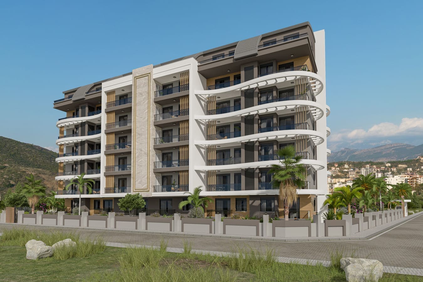 Apartment 1+1 in Gazipasa, Turkey No. 11791