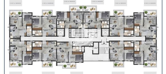 Apartment 1+1 in Gazipasa, Turkey No. 11791 6