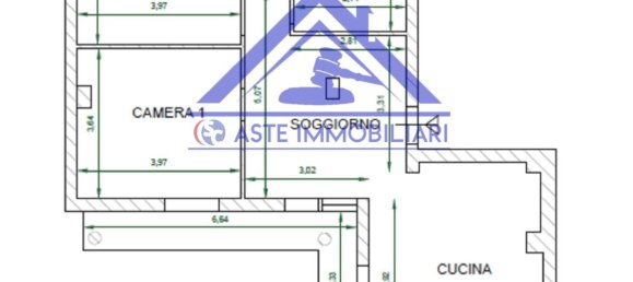 3 rooms Apartment in Marcianise, Italy No. 7585 22