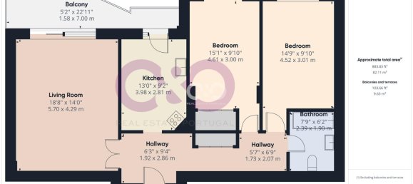 Apartamento T2 em Luz, Portugal N.º 210592 6