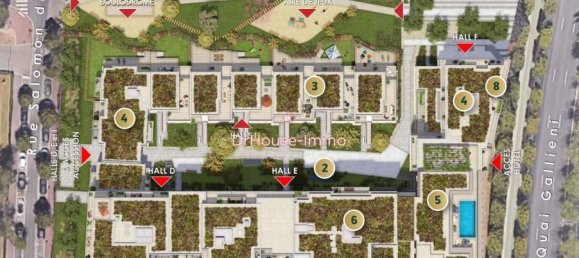 3 Schlafzimmer Wohnung in Suresnes, France, Nr. 165096 2