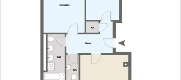Apartamento de 2 dormitorios en Aschaffenburg, Germany No. 143409 2