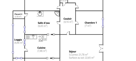 2 غرف نوم شقة في Amiens, France رقم 154886 8