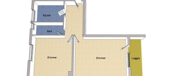 2-Zimmer Wohnung in Hakenfelde, Germany, Nr. 321768 6