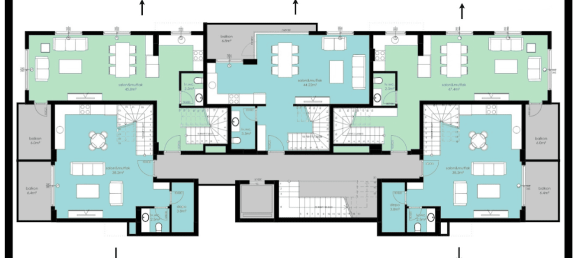 شقة 2+1 في Alanya, Turkey رقم 33530 26