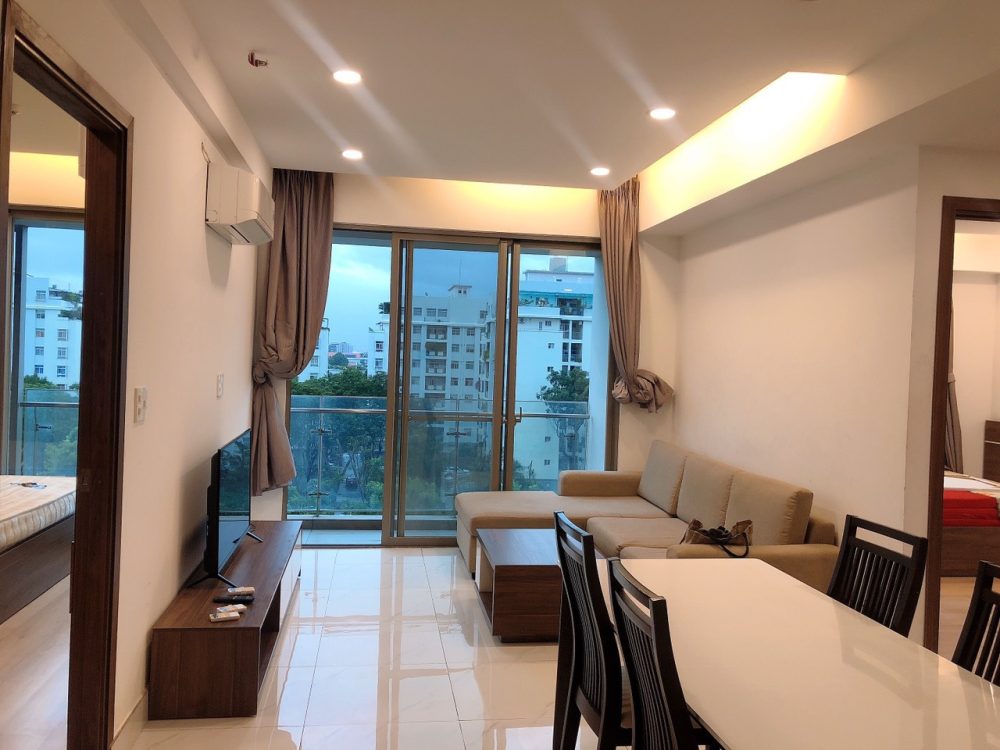 2 dormitorios condominium en alquiler en District 7, Ho Chi Minh, Vietnam № 13528