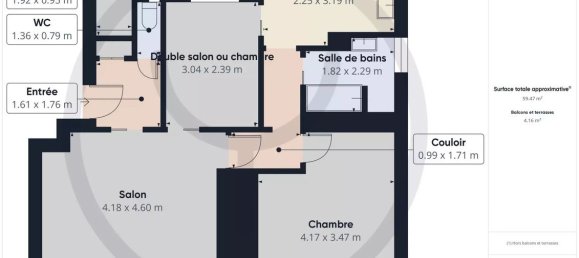 1 chambre Appartement à Troyes, France No. 72029 8