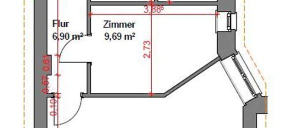 Квартира с 2 комнатами в Веддинг, Германия № 27344 6
