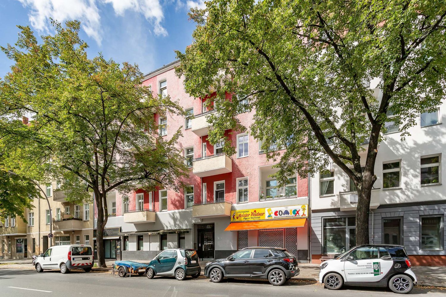 Квартира с 2 комнатами в Веддинг, Германия № 27344