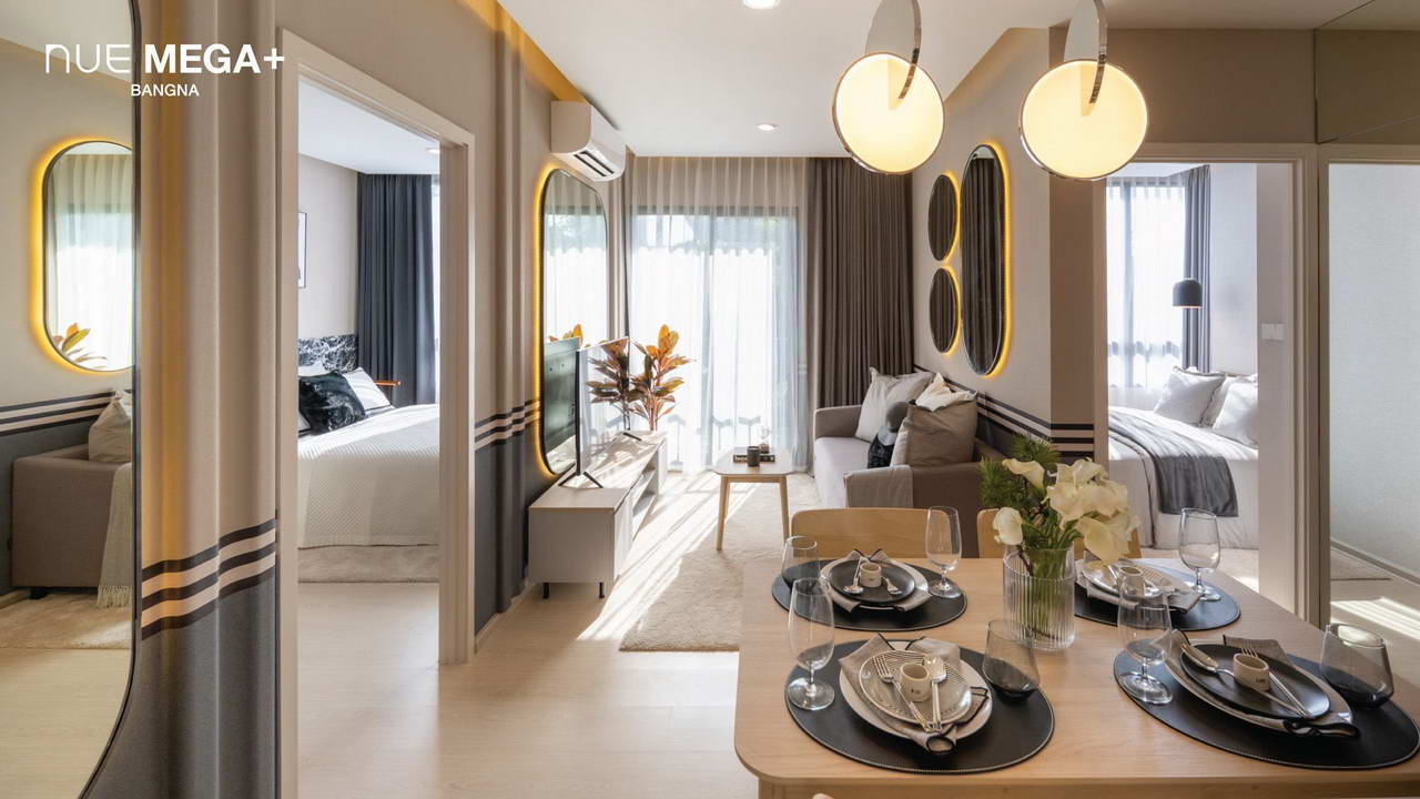 Condominio de 2 dormitorios en Nue Mega Plus Bangna Samut Prakan, Thailand No. 29005