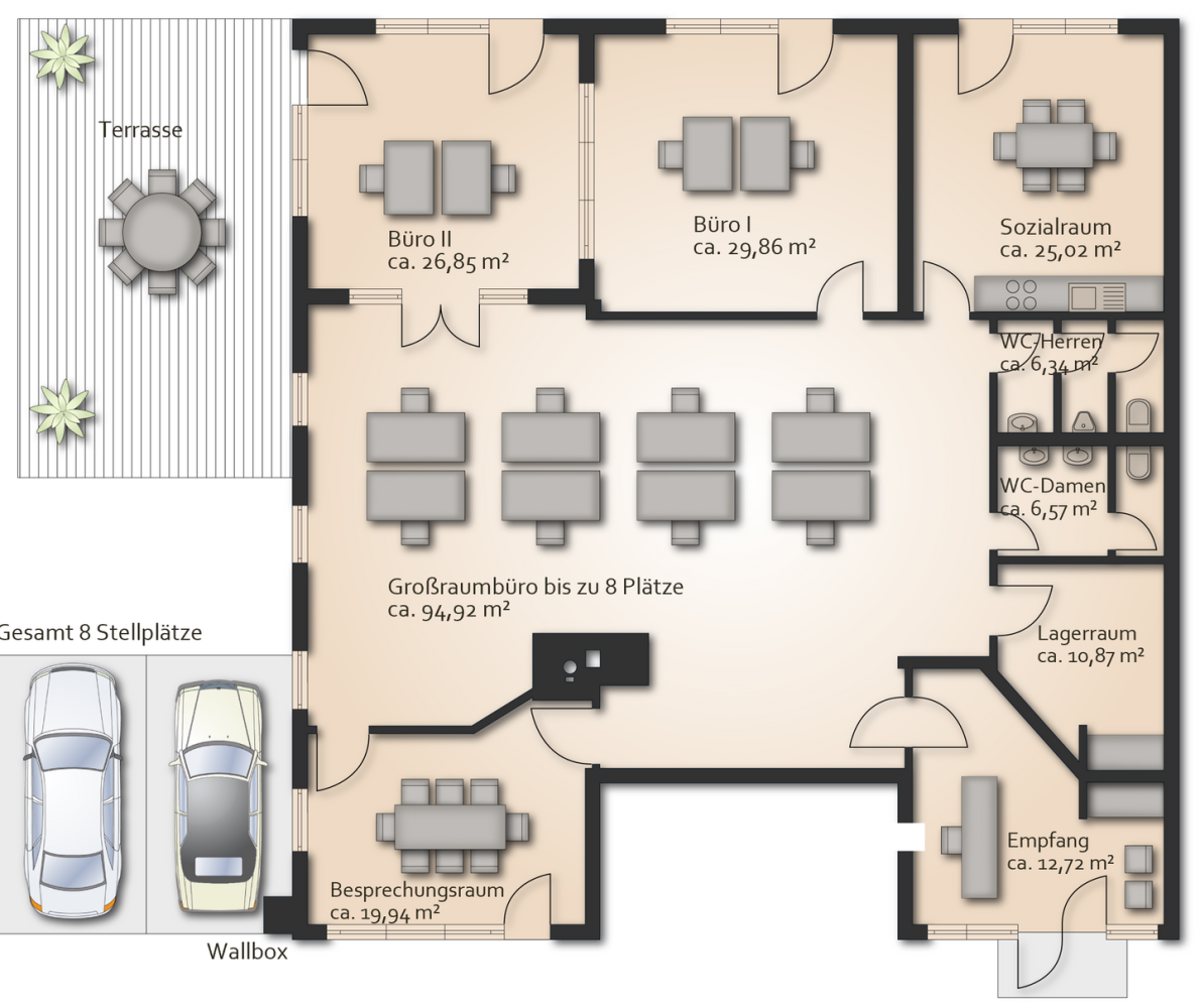 7-salle Bureau à Schwandorf, Germany No. 368074