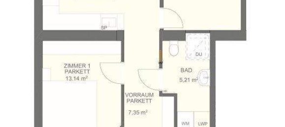 3 rooms Apartment in Hernals, Austria No. 153396 14
