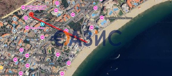 Студия в Свети-Влас, Болгария № 82 21