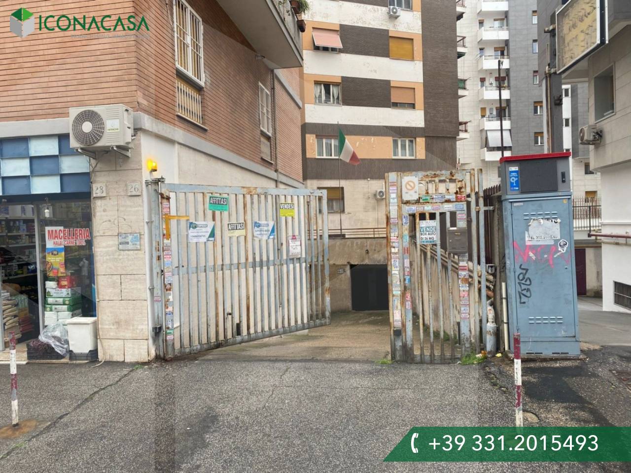 Garaje de 1 habitación en Rome, Italy No. 34047