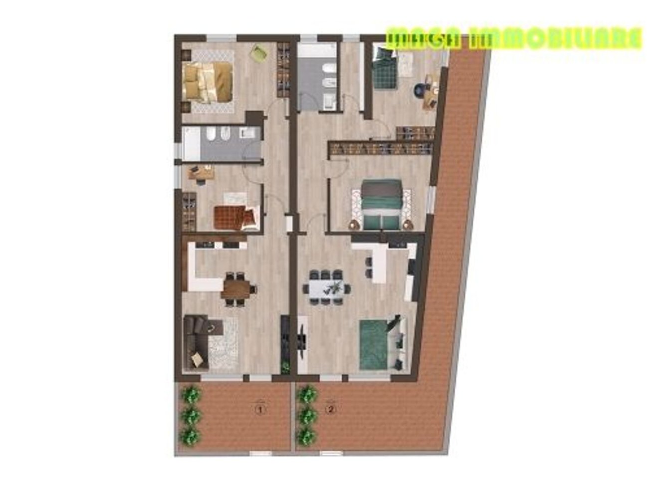 3 rooms Apartment in Campi Bisenzio, Italy No. 119827