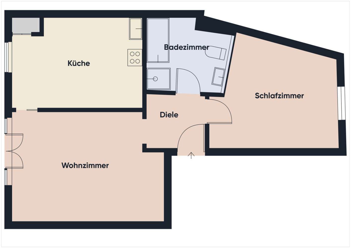 1 chambre Appartement à Freising, Germany No. 229474